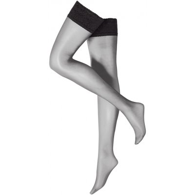 Esmara dámské samodržící punčochy 20 DEN černá – Sleviste.cz