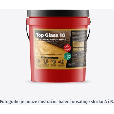 TopStone TopGlass 10 licí pryskyřice 4 kg – Zbozi.Blesk.cz