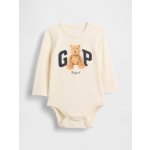 GAP Baby body Brannan Bear Logo Béžová – Hledejceny.cz
