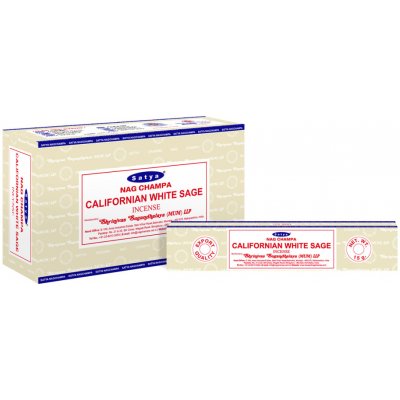 Shrinivas Satya Vonné tyčinky Californian White Sage 15 g – Hledejceny.cz