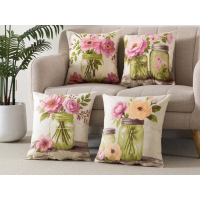 Xpose ROMANCE 43 x 43 cm set 4 ks Bavlna – Zboží Mobilmania