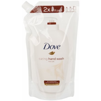Dove Supreme Fine Silk krémové tekuté mýdlo náhradní náplň 500 ml – Zboží Mobilmania