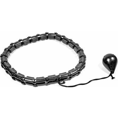 Aga Hula hop s výstupky 45 cm černá – Zboží Dáma