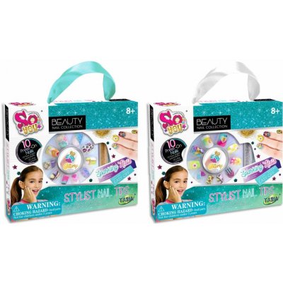TASIA Beauty sada nehty Stylistická sada s glitry – Hledejceny.cz