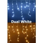 Venkovní LED krápníky Dual White 15 m celkem, 310 LED – propojovací 453687 – Hledejceny.cz