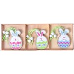 Dekorace Zajíčci 2 ks IGEA hnědá – Zboží Dáma