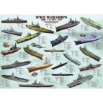 EuroGraphics Válečné lodě 2. světové války World War II Warships 1000 dílků – Zbozi.Blesk.cz