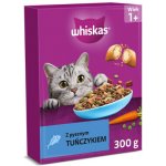 WHISKAS Adult kompletní krmivo pro dospělé kočky s lahodným tuňákem 0,3 kg – Hledejceny.cz