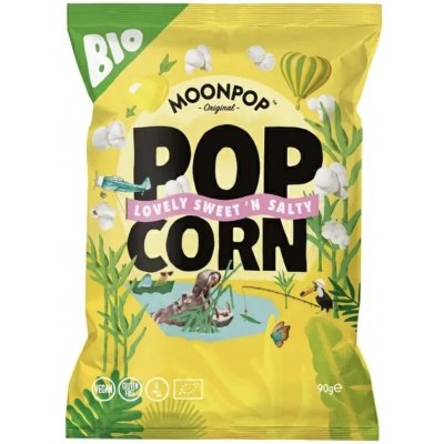 Moonpop BIO Popcorn sladko slaný 90 g