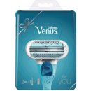 Gillette Venus Swirl holicí strojek + náhradní hlavice + gel na holení Satin Care 75 ml dárková sada