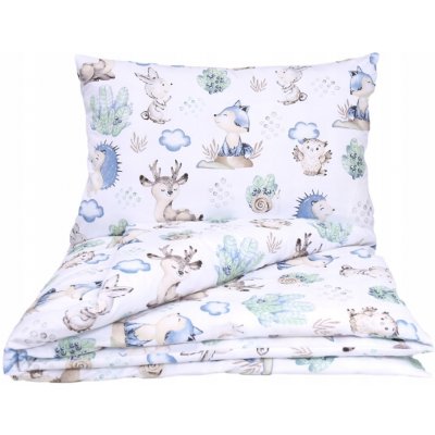 EliNeli povlečení Kamarádi z Lesa vícebarevné 90 x 120 cm – Zboží Dáma