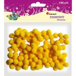 Titanum Bambulky pompony žluté 10 mm 120 ks – Hledejceny.cz