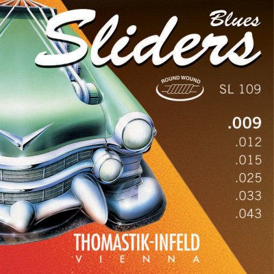 Thomastik Sliders Blues SL109 – Zboží Mobilmania