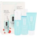 Clinique Anti-Blemish Solutions 3-Step System Formule S.O.S. čisticí pěna 50 ml + pleťová voda 100 ml + hydratační krém 30 ml dárková sada