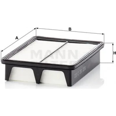 MANN FILTER Vzduchový filtr C 26 039 – Hledejceny.cz