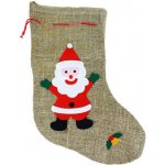 Rappa Punčocha Santa Claus Mikulášská režná s dekorem – Hledejceny.cz