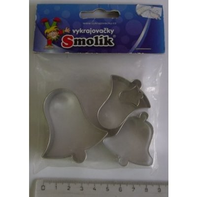 Vykrajovátka sada zvonků 4ks Smolík – Hledejceny.cz