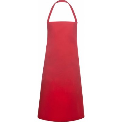 G.Gastro Karlowsky Zástěra s laclem Basic červená D14514990 – Hledejceny.cz
