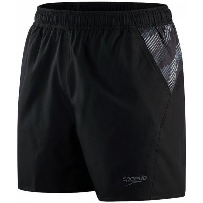 Speedo Sport Panel 16 Watershort Black/USA Charcoal/Shark...