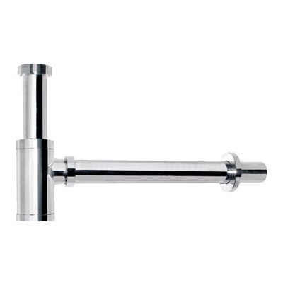 Umyvadlový sifon 5/4", odpad 32mm, válcový ECO, chrom – Zboží Dáma