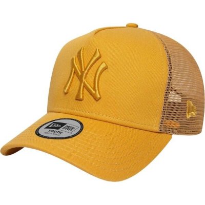 New Era NEW YORK YANKEES YOUTH MLB LEAGUE ESSENTIAL 9FORTY TRUCKER dětská béžová – Zboží Dáma