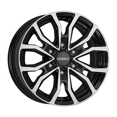 Dezent KC 7,5x17 6x139,7 ET30 black polished – Zboží Mobilmania