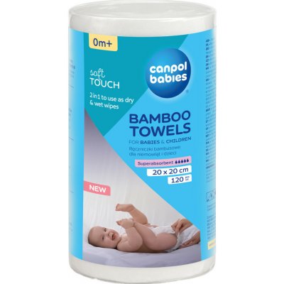 Canpol babies Jednorázové bambusové ručníky 120 ks – Sleviste.cz