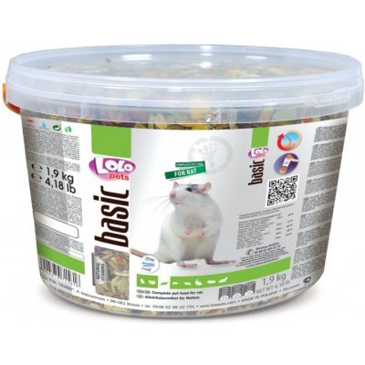 LOLO pets Basic Potkan 3 l 1,9 kg – Hledejceny.cz