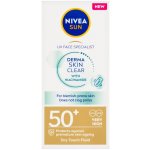 Nivea Sun Derma Skin Clear SPF50+ lehký pleťový krém na opalování 40 ml – Zboží Dáma Nivea Sun Derma Skin Clear SPF50+ lehký pleťový krém na opalování 40 ml – Zboží Dáma