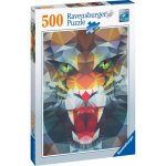 RAVENSBURGER Polygonový tygr 500 dílků – Sleviste.cz