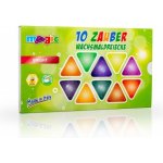 Voskovky trojúhelníkové TRIANGLE MAGIQUE NEON, 10 ks – Zbozi.Blesk.cz