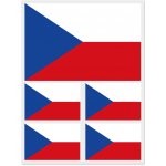 Nažehlovací vlajky - potisk DTF - Česká vlajka – Hledejceny.cz
