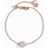 Náramek Royal Fashion náramek zlato Vermeil DR24373B-ROSEGOLD-OPAL-TOPAZ