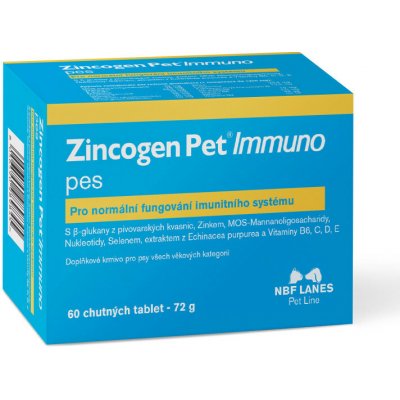 Zincogen Pet Immuno pro psy 60 tbl – Hledejceny.cz