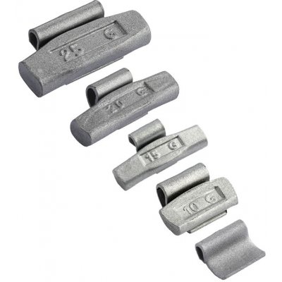 Fivestars 30-05-92, sada ocelových závaží na vyvažování plechových disků 5–25 g – Zboží Mobilmania