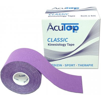 Acu top Kineziologický tejp fialový 5cm x 5m