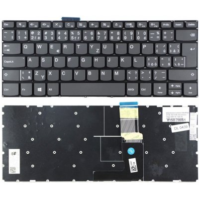 česká klávesnice Lenovo IdeaPad V130-14, V330-14, Lenovo Yoga 520-14, 720-15, S340-14 černá CZ/SK