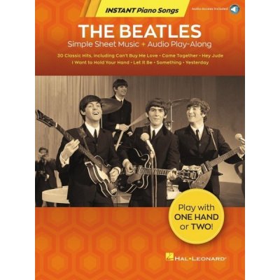 The Beatles Instant Piano Songs jednoduché noty pro začátečníky hry na klavír – Zbozi.Blesk.cz