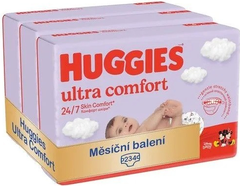 Huggies Ultra Comfort Mega 3 3× 234 ks