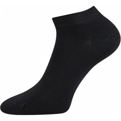 Pánské krátké černé bavlněné ponožky s elastanem – Zboží Mobilmania