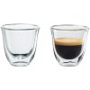 Sklenice DeLonghi Skleničky espresso 2 x 90 ml