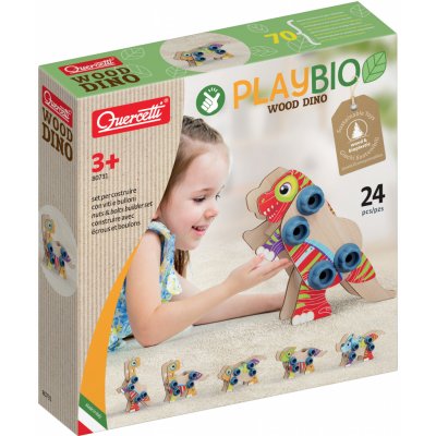 Quercetti PlayBio Wood Dino 80731 – Zboží Dáma