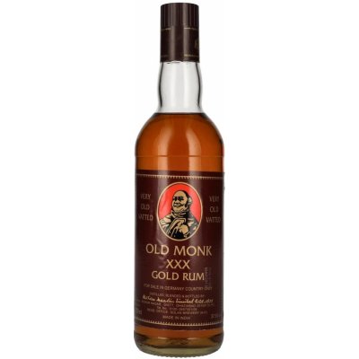 Old Monk Gold XXX 37,5% 0,7 l (holá láhev) – Zboží Dáma
