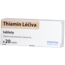 THIAMIN LÉČIVA POR 50MG TBL NOB 20