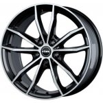 Rial X12 8x19 5x112 ET39 diamond black polished – Hledejceny.cz