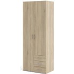 Nábytek Falco Sid 2d3s sonoma – Zboží Mobilmania