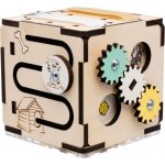 BusyKids kostka Montessori Activity board – Zboží Mobilmania