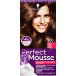 Schwarzkopf Perfect Mousse Permanent Color barva na vlasy 600 světle hnědý – Zboží Dáma