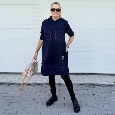 Made in Italy Hoodie Rose tm.modré – Sleviste.cz