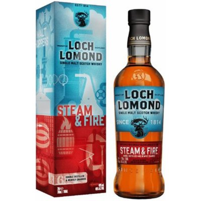 Loch Lomond Steam & Fire 46% 0,7 l (karton) – Hledejceny.cz